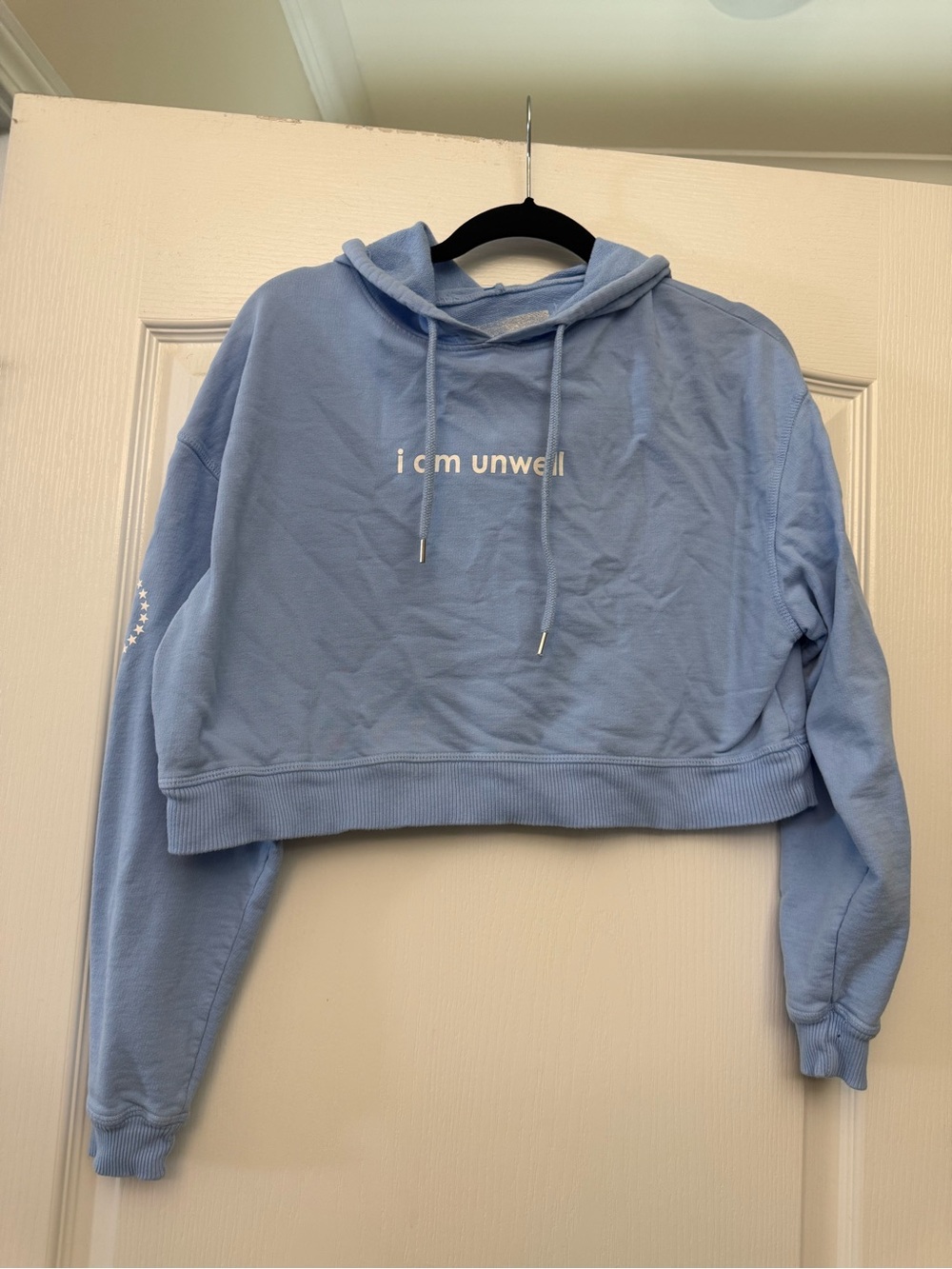 Barstool Chicks Call Her Daddy I Am Unwell Cropped Hoodie